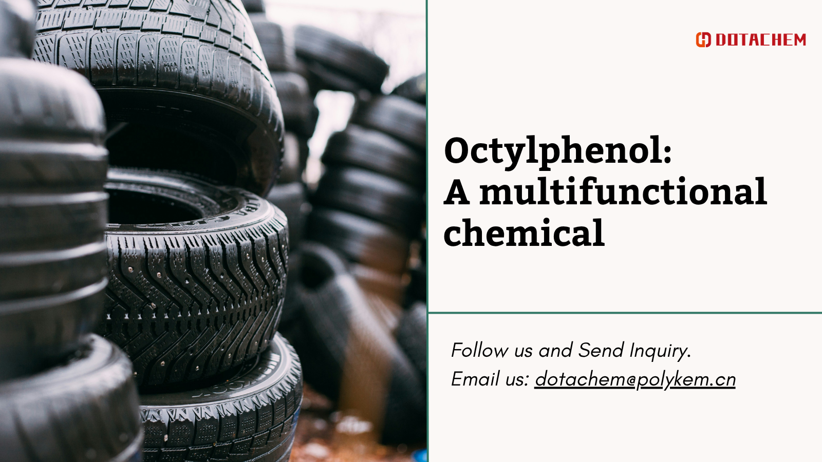 Octilfenol: um produto químico multifuncional em aplicações industriais