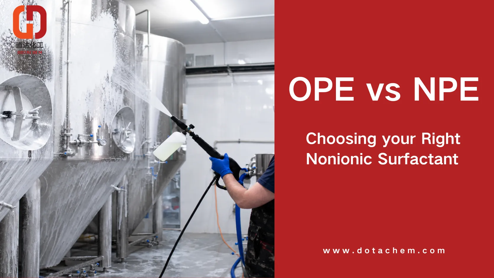 OPE vs. NPE: Principais diferenças entre etoxilados de octilfenol e nonilfenol